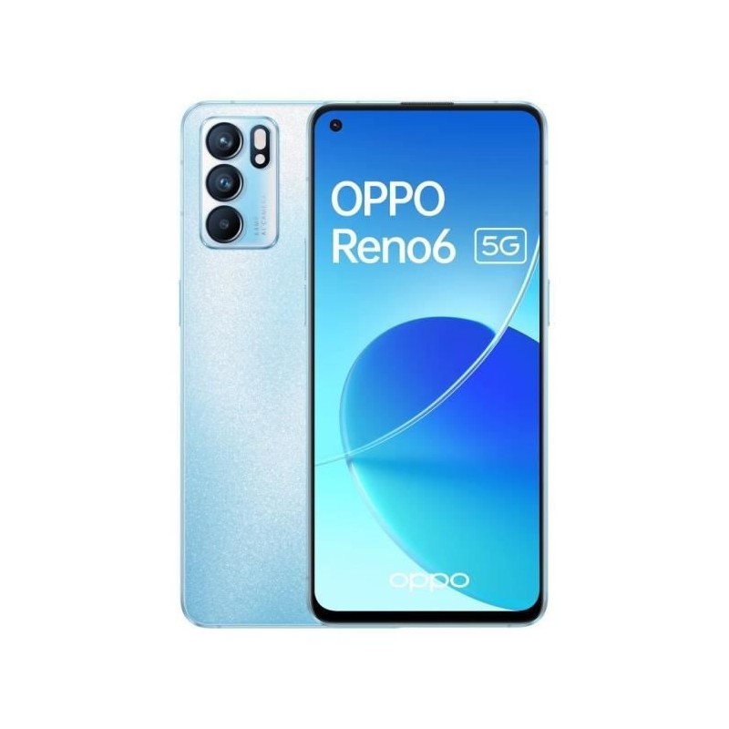 OPPO Reno6 128Go 5G Bleu