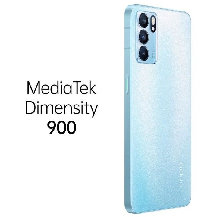 OPPO Reno6 128Go 5G Bleu