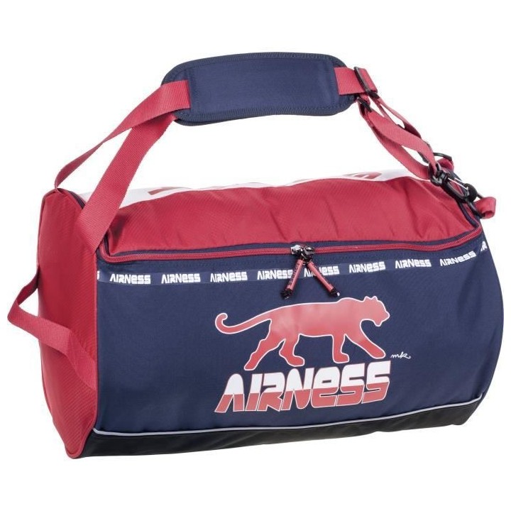 AIRNESS Sac de Sport Rouge/Bleu/Blanc Enfant