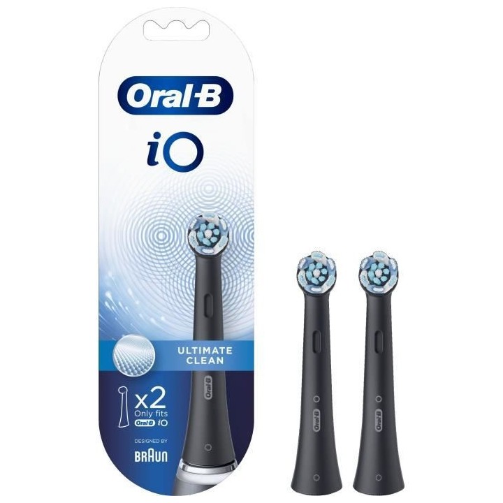 Oral-B iO Ultimate Clean Brossettes de Rechange, Brosse a Dents Élect
