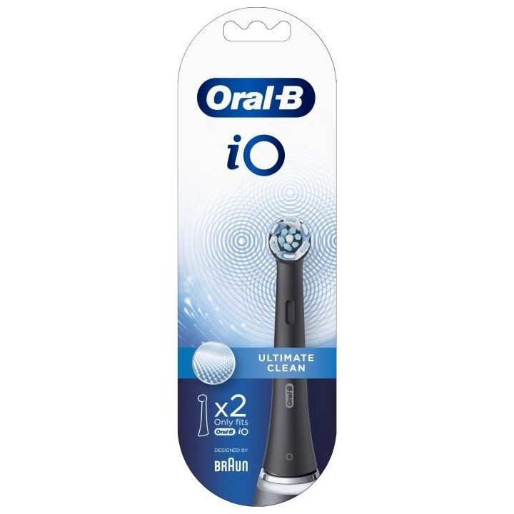Oral-B iO Ultimate Clean Brossettes de Rechange, Brosse a Dents Élect