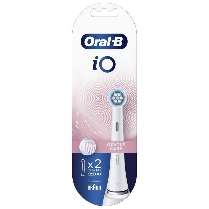 Oral-B iO Gentle Care Brossettes de Recharge pour Brosse a Dents Élec