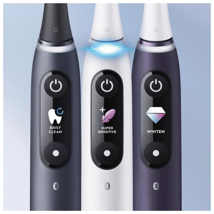 Brosse a Dents Électrique Oral-B iO Série 8s - Blanc - Rechargeable