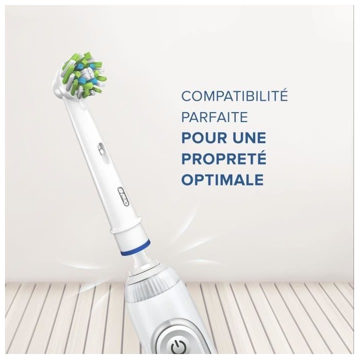 Oral-B Brossette CrossAction avec Technologie CleanMaximiser 8 unités