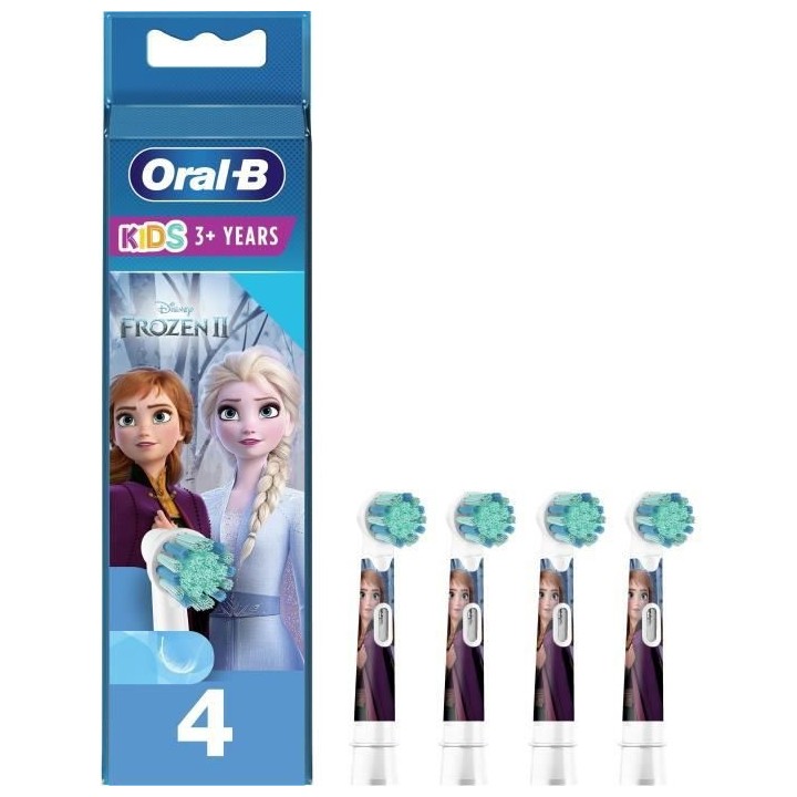 ORAL-B 80352086 - Brossettes de rechange Disney La reine des neiges 2