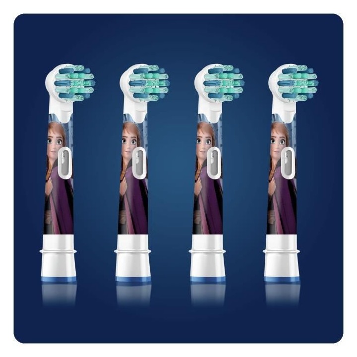 ORAL-B 80352086 - Brossettes de rechange Disney La reine des neiges 2