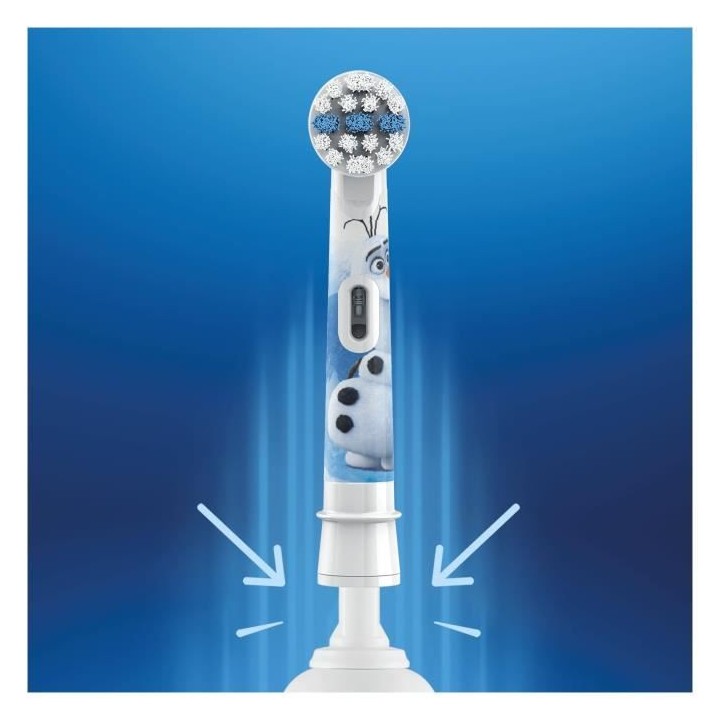 ORAL-B 80352086 - Brossettes de rechange Disney La reine des neiges 2