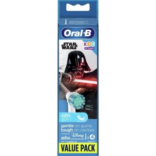 ORAL-B 80352668 - Brossettes de rechange Star Wars - Pour brosse a den