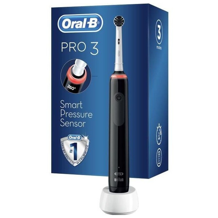 Oral-B Pro 3 - 3000 PureClean - Brosse a Dents Électrique