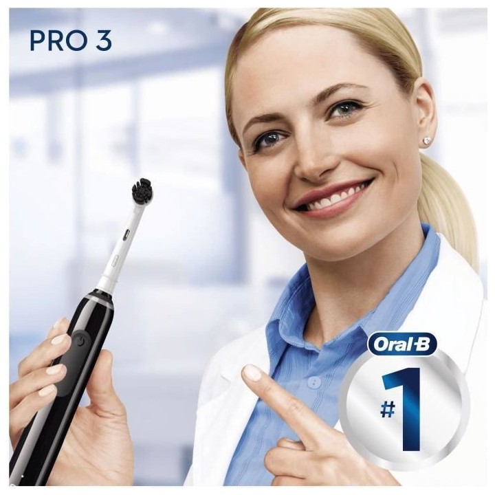 Oral-B Pro 3 - 3000 PureClean - Brosse a Dents Électrique