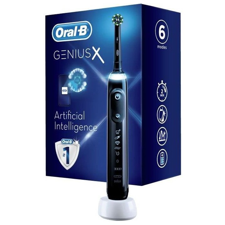 Brosse a Dents Électrique Rechargeable Oral-B Genius X - 1 Manche - N