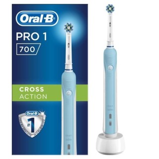 Oral-B PRO 1 700 Cross Action - Brosse a Dents Électrique - Recharge