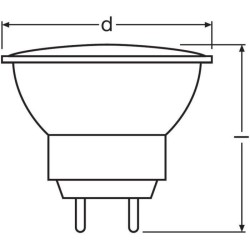 OSRAM BLI2 HALO STAR DICHRO 20W 12V GU4