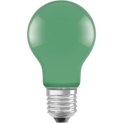 OSRAM Ampoule LED Standard verre vert déco 4W 15 E27 chaud