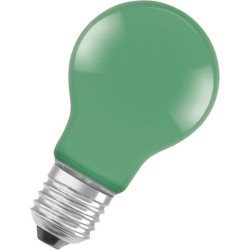 OSRAM Ampoule LED Standard verre vert déco 4W 15 E27 chaud