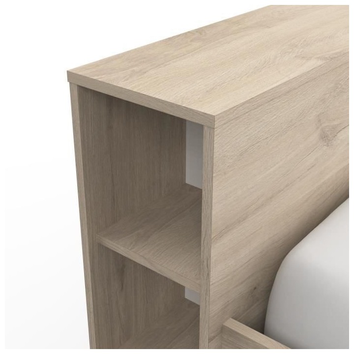 DEMEYERE Lit adulte 140 x 190 cm - Chene Kronberg - Oxygene