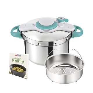 SEB P4620716 Autocuiseur Cocotte-minute CLIPSO MINUT' EASY - 6L - Tous
