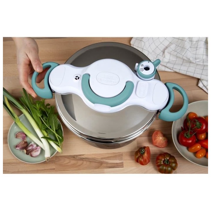 SEB P4620716 Autocuiseur Cocotte-minute CLIPSO MINUT' EASY - 6L - Tous