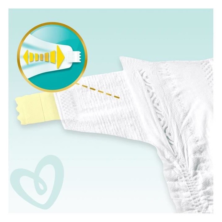 PAMPERS Premium Protection Taille 5 11-16kg - 136 Couches, Pack 1 Mois