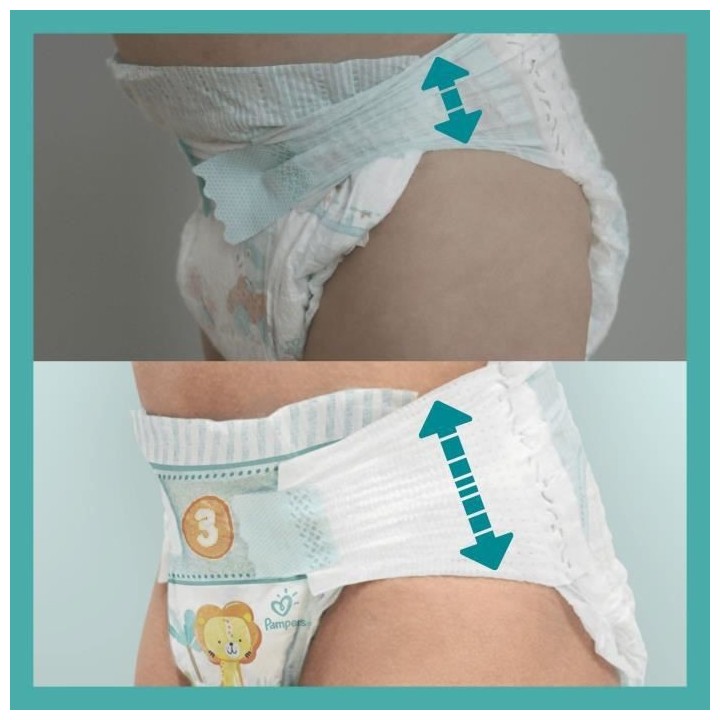 Pampers Baby-Dry Taille 4, 92 Couches