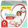 Pampers Premium Protection Pants Couches-culottes 6, 60 Culottes, 15kg+