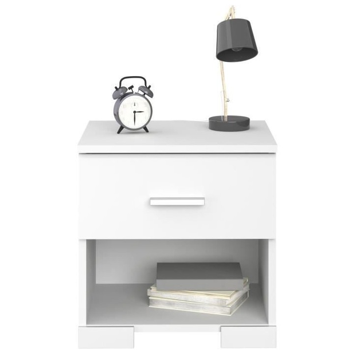 Chambre complete enfant 3 pieces ZODIAC - Lit + chevet + bureau - Déc