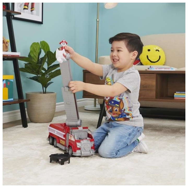 PAT PATROUILLE LE FILM - CAMION DE POMPIERS TRANSFORMABLE MARCUS - 606