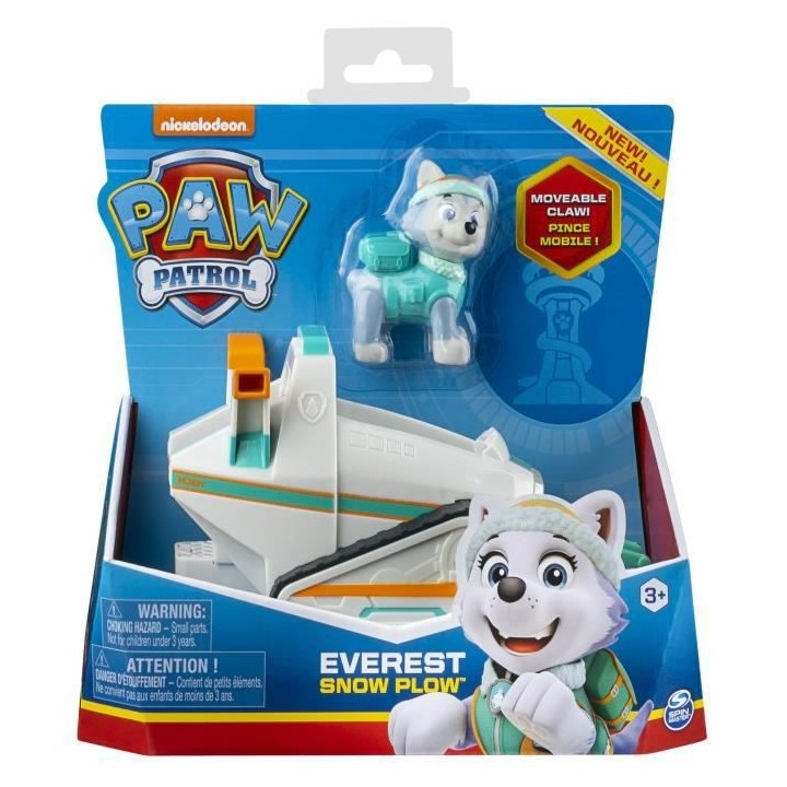 LA PAT' PATROUILLE - VEHICULE + FIGURINE EVEREST - 6061802 - Véhicule