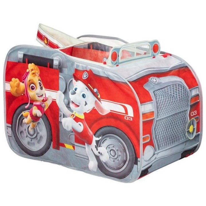 Pat' Patrouille - Tente de jeu pop-up camion de pompier de Marcus