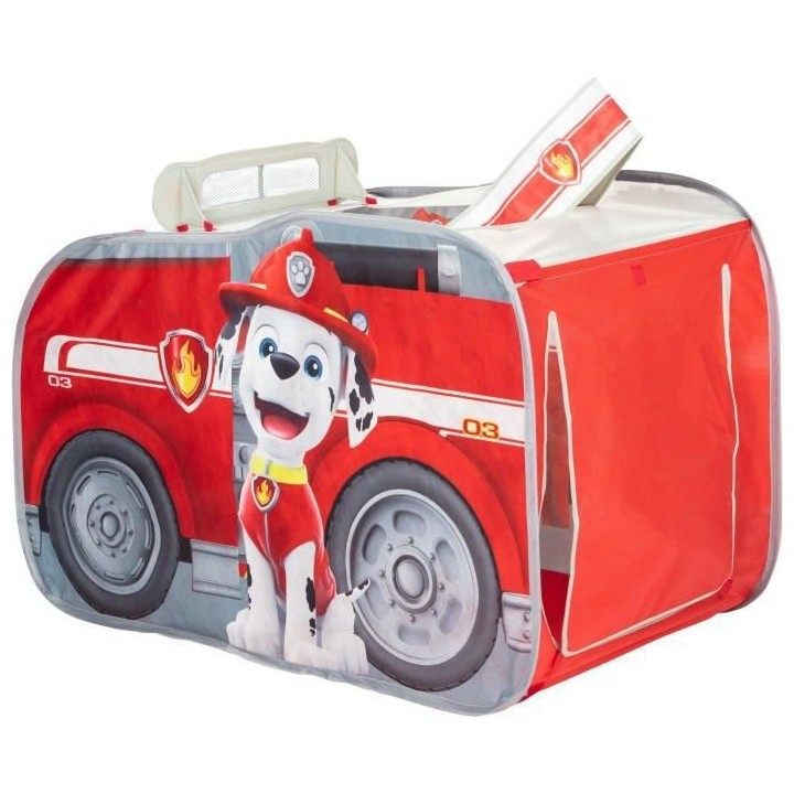 Pat' Patrouille - Tente de jeu pop-up camion de pompier de Marcus