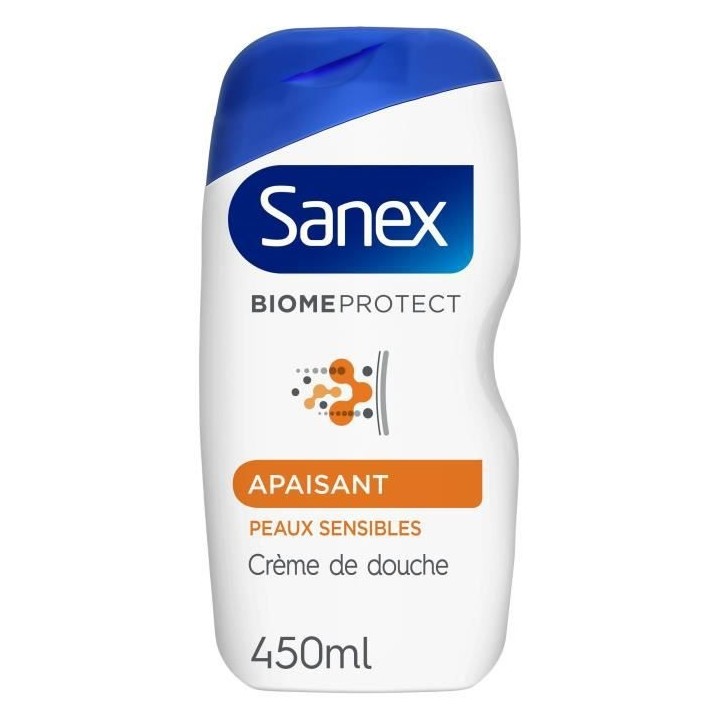 [Lot de 6] SANEX Gels douches Apaisant - 450 ml
