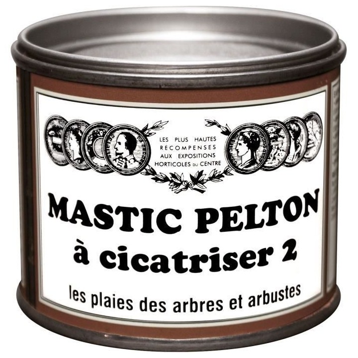 PELTON - Mastic a cicatriser pour troncs d'arbres 400g