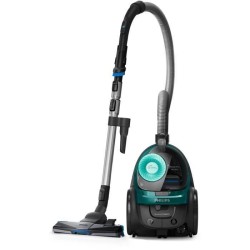 PHILIPS FC9555/09 Aspirateur traîneau sans sac PowerPro Active - Brosses TriActive Mini Brosse Turbo - 900W - 77db - Vert