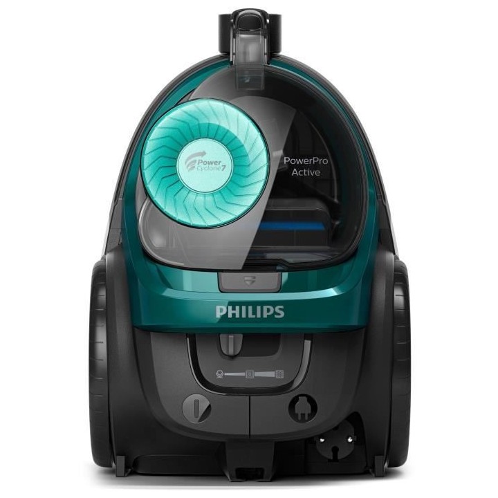PHILIPS FC9555/09 Aspirateur traîneau sans sac PowerPro Active - Bros