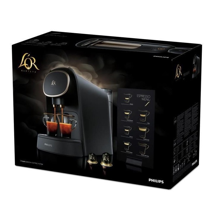 Machine a café a capsules double espresso PHILIPS L'Or Barista LM8016