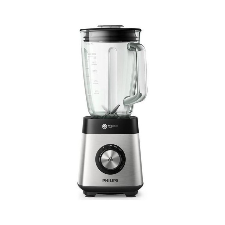 PHILIPS HR3571/90 Blender Series 5000 - Mixeur avec 6 Lames - 1000 W -