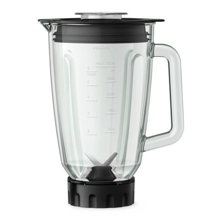 PHILIPS HR3571/90 Blender Series 5000 - Mixeur avec 6 Lames - 1000 W -