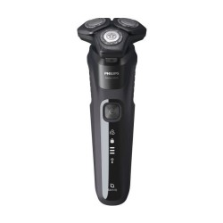 PHILIPS S5588/30 - Rasoir Electrique Wet & Dry Series 5000 - Technologie SkinIQ - Housse de transport + Tondeuse de Précision