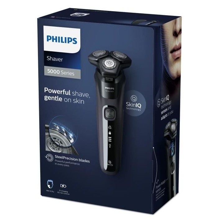 PHILIPS S5588/30 - Rasoir Electrique Wet & Dry Series 5000 - Technolog