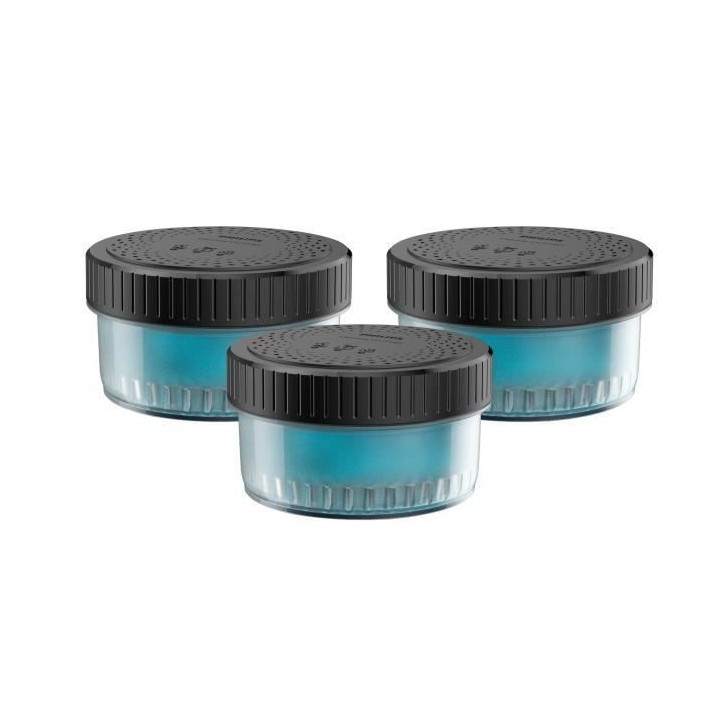 PHILIPS CC13/50 Pack de 3 recharges liquide Quick Clean Pod