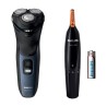 PHILIPS S3134/57 - Rasoir éléctrique 100% étanche Series 3000 - Tete 5D Pivot & Flex - Lames PowerCut - 60min rasage, 1h de c