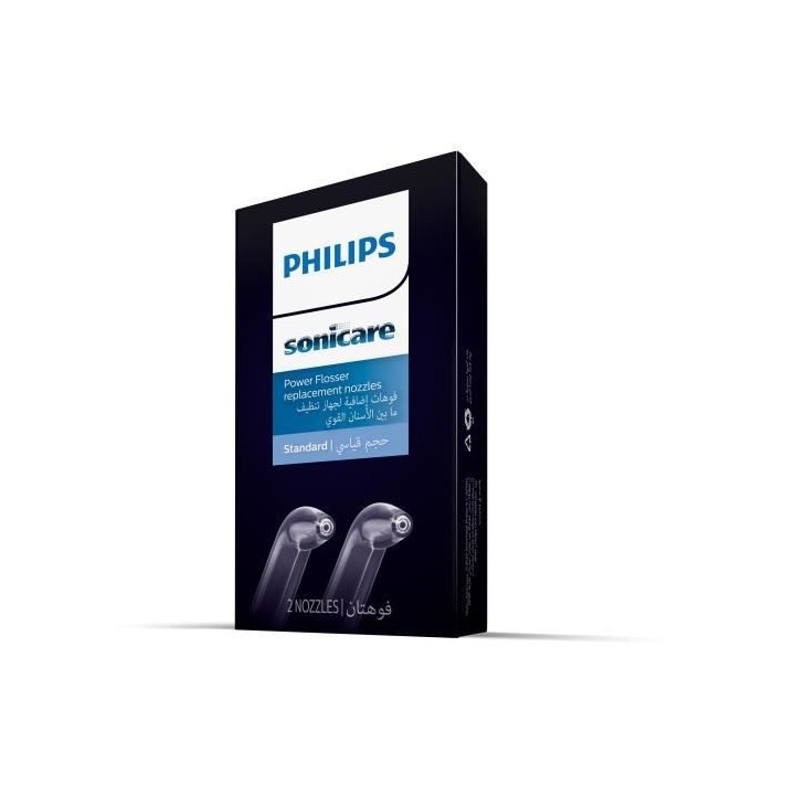 PHILIPS SONICARE HX3042/00 Pack de 2 canules standard pour hyrdopulseu