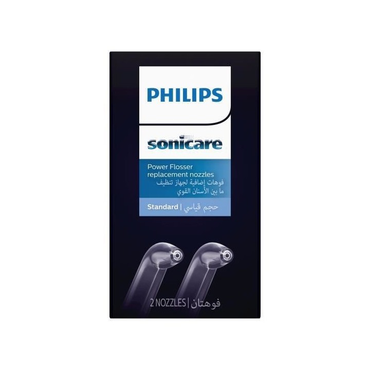 PHILIPS SONICARE HX3042/00 Pack de 2 canules standard pour hyrdopulseu