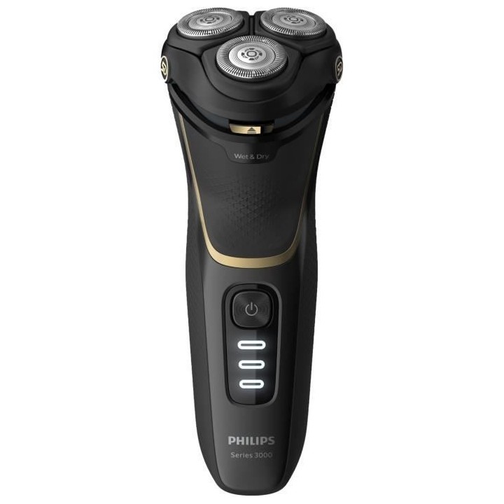 PHILIPS S3333/58 Rasoir électrique 100% étanche Series 3000 + Tondeu