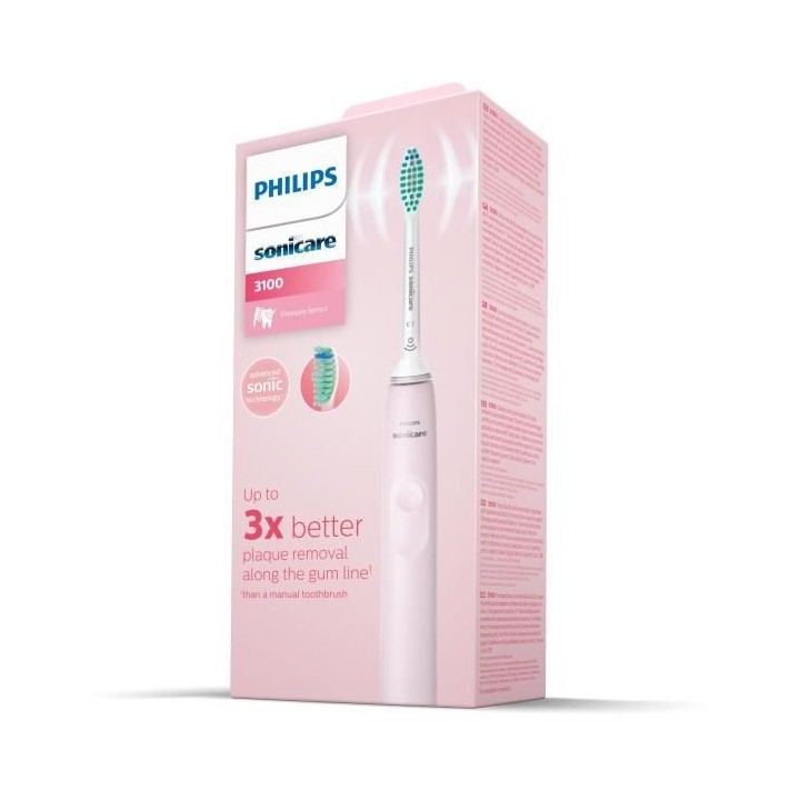 Brosse a dents électrique PHILIPS SONICARE HX3671/11 - Série 3100 (1