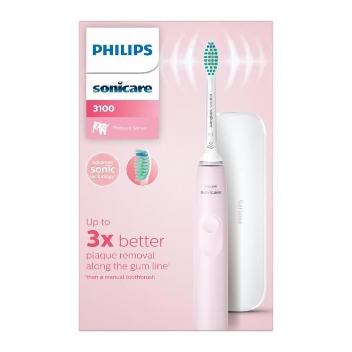 Brosse a dents électrique PHILIPS SONICARE HX3673/11 - Série 3100 (1