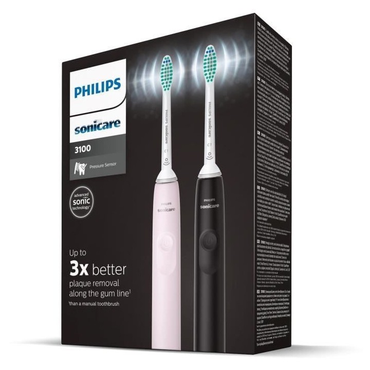 Brosse a dents électrique PHILIPS SONICAIRE HX3675/15 - Serie 3100 (1