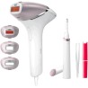 PHILIPS BRI949/90 - Epilateur Lumiere Pulsée Lumea Prestige – utilisation sur secteur - 4 embouts pour corps, visage, aissell