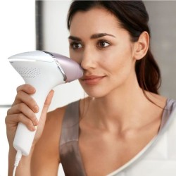 PHILIPS BRI949/90 - Epilateur Lumiere Pulsée Lumea Prestige – utilisation sur secteur - 4 embouts pour corps, visage, aissell