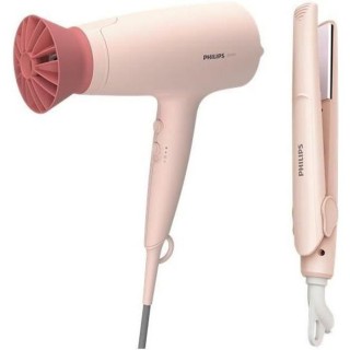 PHILIPS BHP398/00 Seche-cheveux pliable & mini Lisseur voyage - Soin